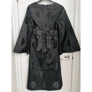 Black Formal Dress with Kimono Sleeves
